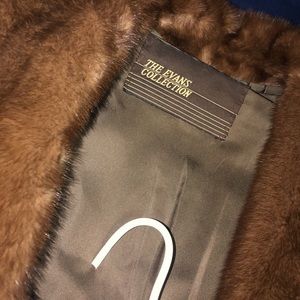 REAL MINK FUR COAT from The Evan’s Collection
